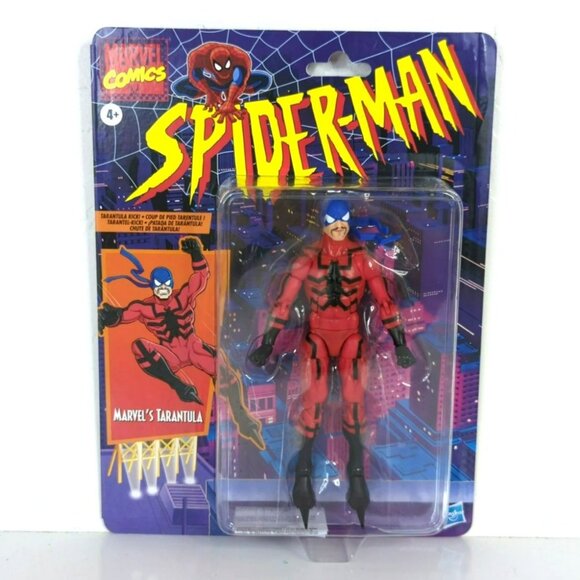 Marvel Legends Spider-Man Retro Tarantula 6-Inch Action Figure - Picture 1 of 5